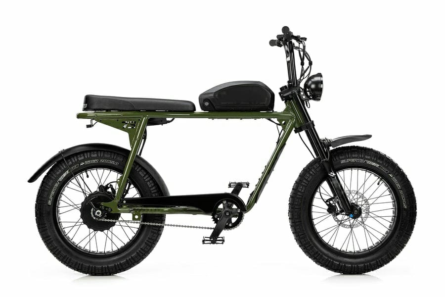 Green hot sale electric bike